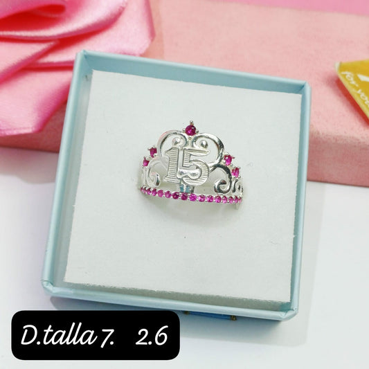 Anillo de 15 años | 7  US
