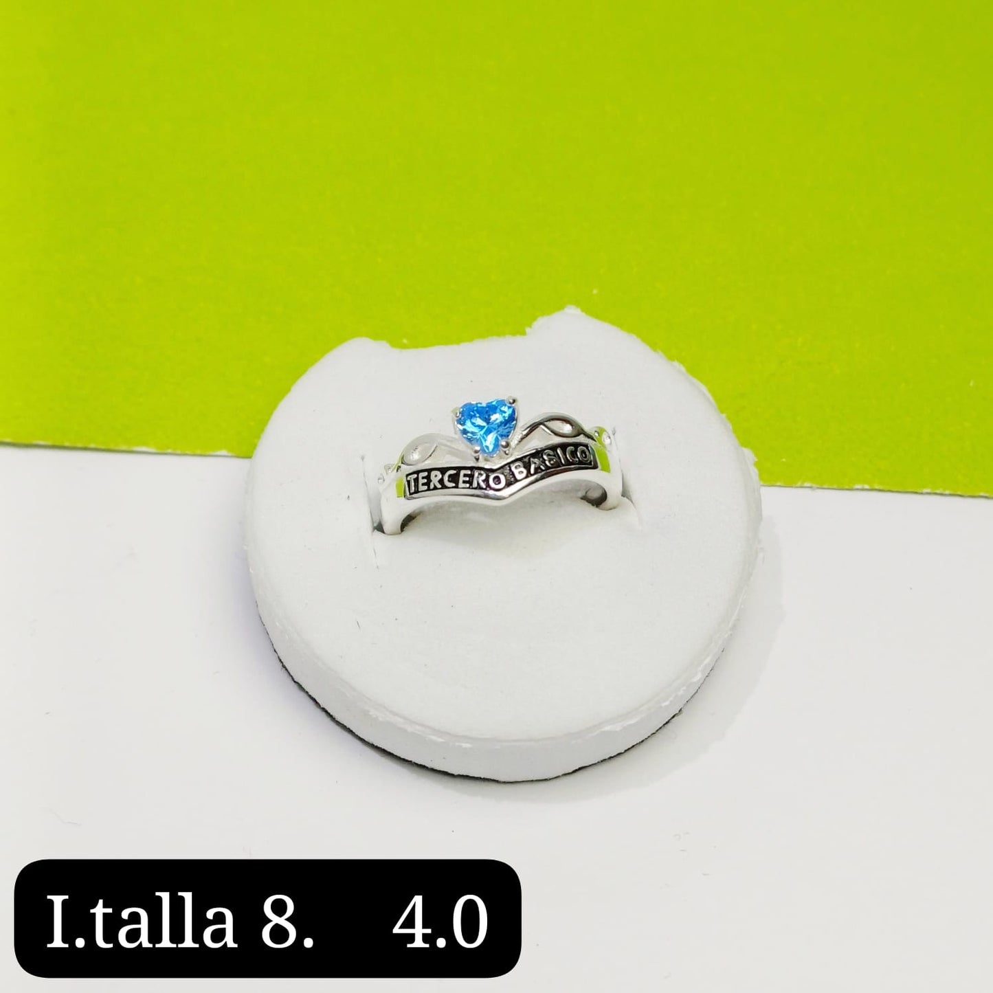 Anillo de graduación 3ro básico