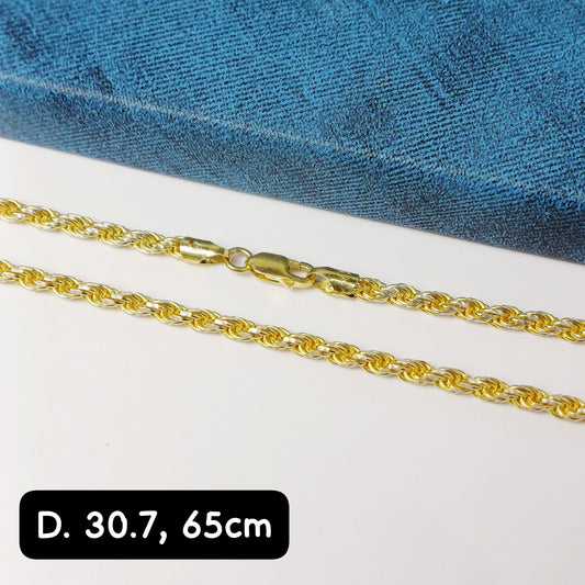 Cadena eslabón Lacito| 65 cm - 3 mm
