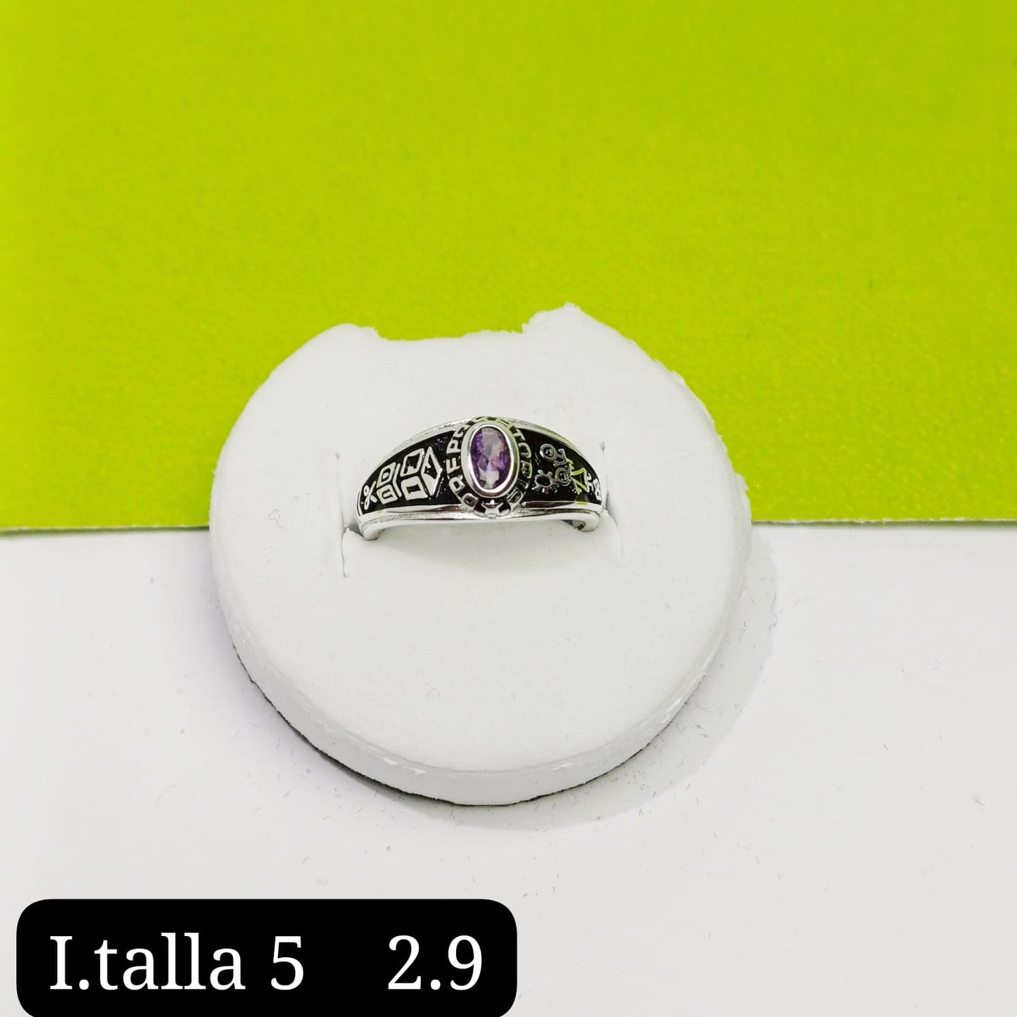 Anillo de graduación preparatoria