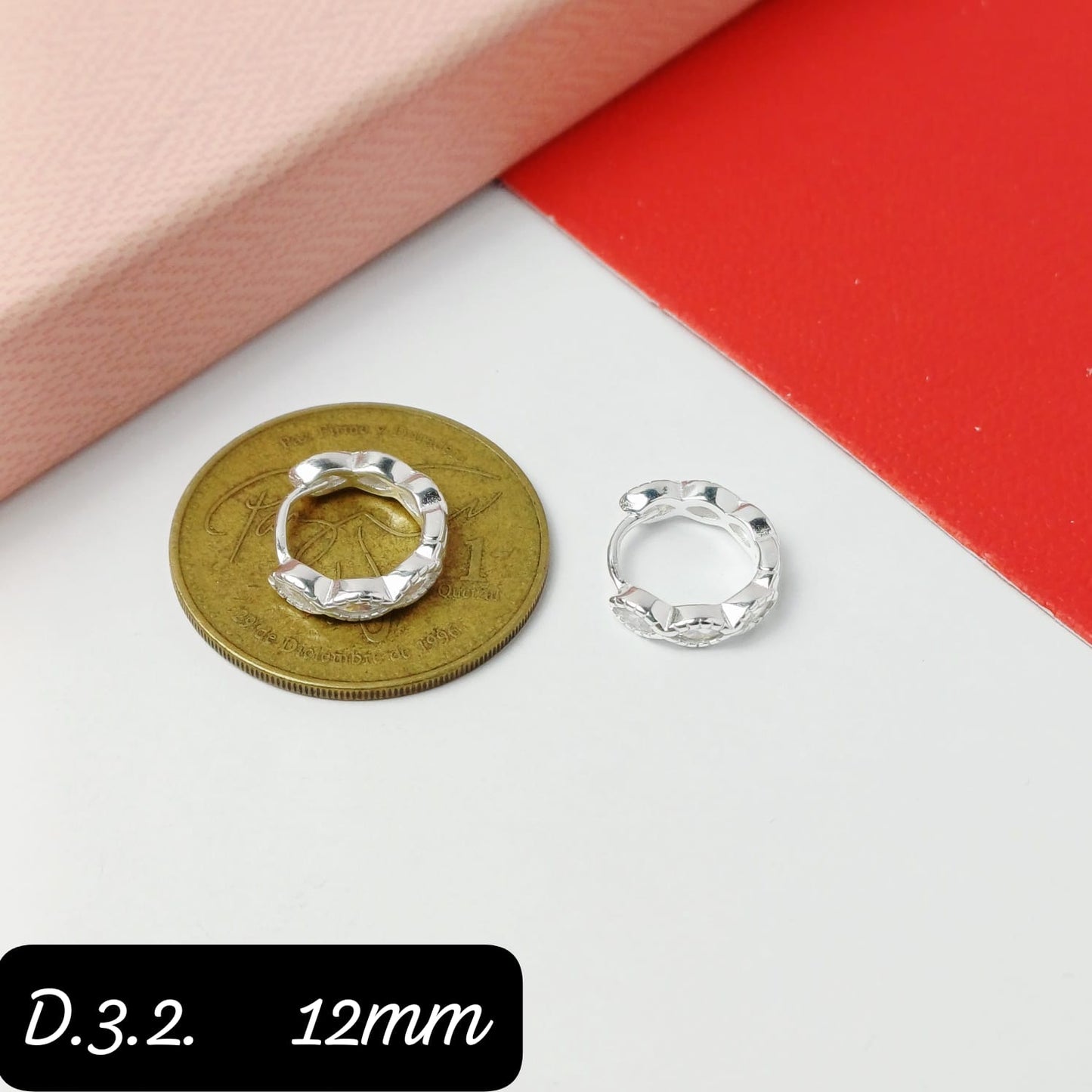 Argolla de micro zirconia | 12mm