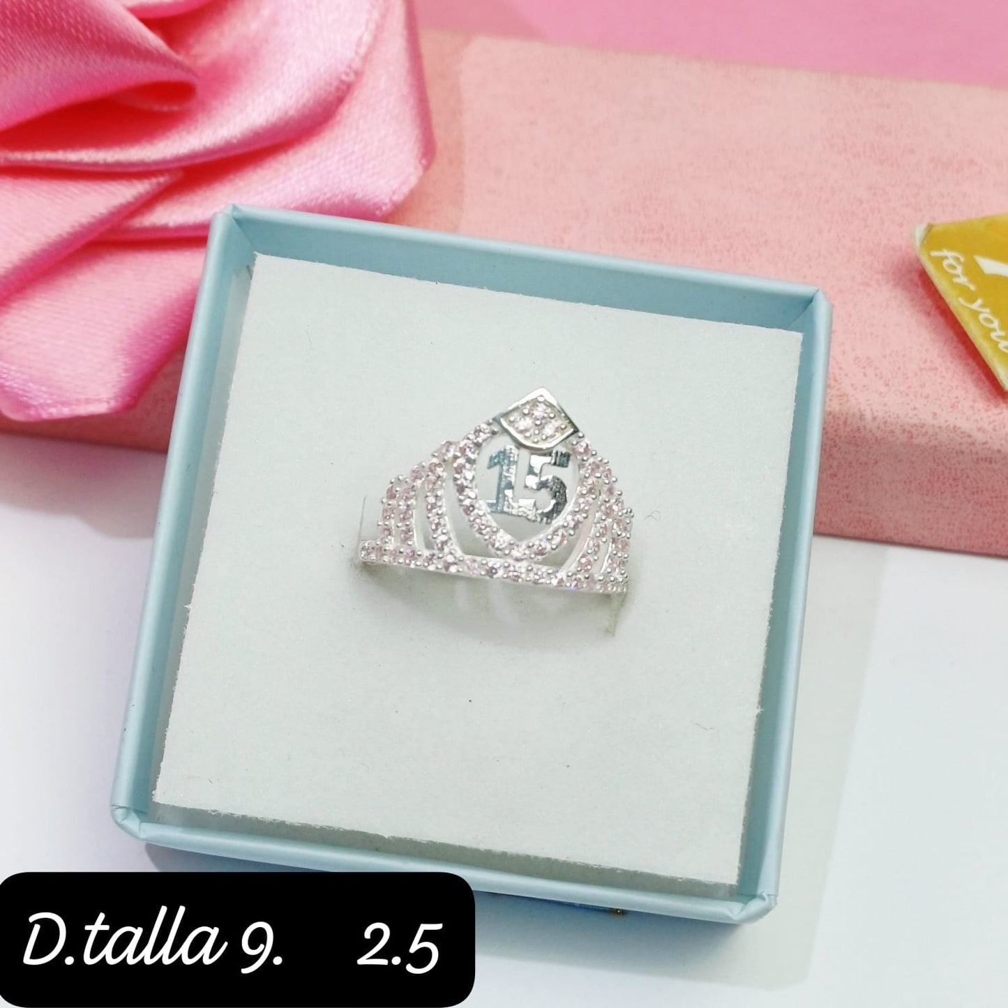 Anillo de 15 años | 9 US