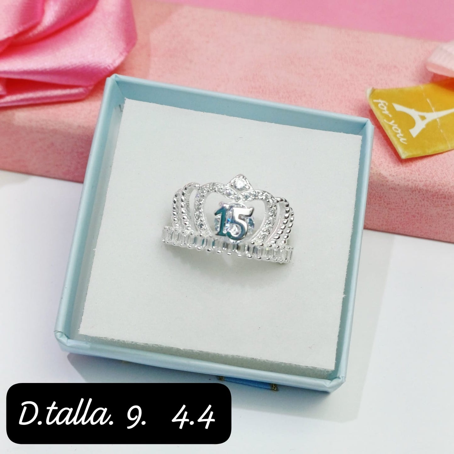 Anillo de 15 años | 9 US