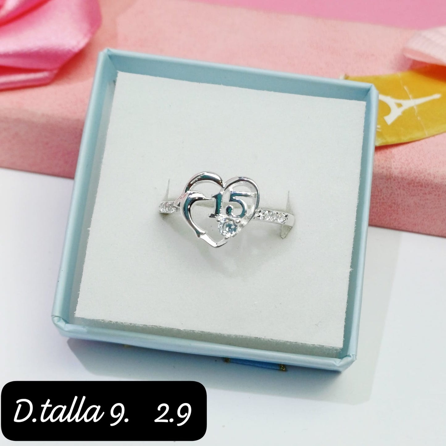 Anillo de 15 años | 9 US