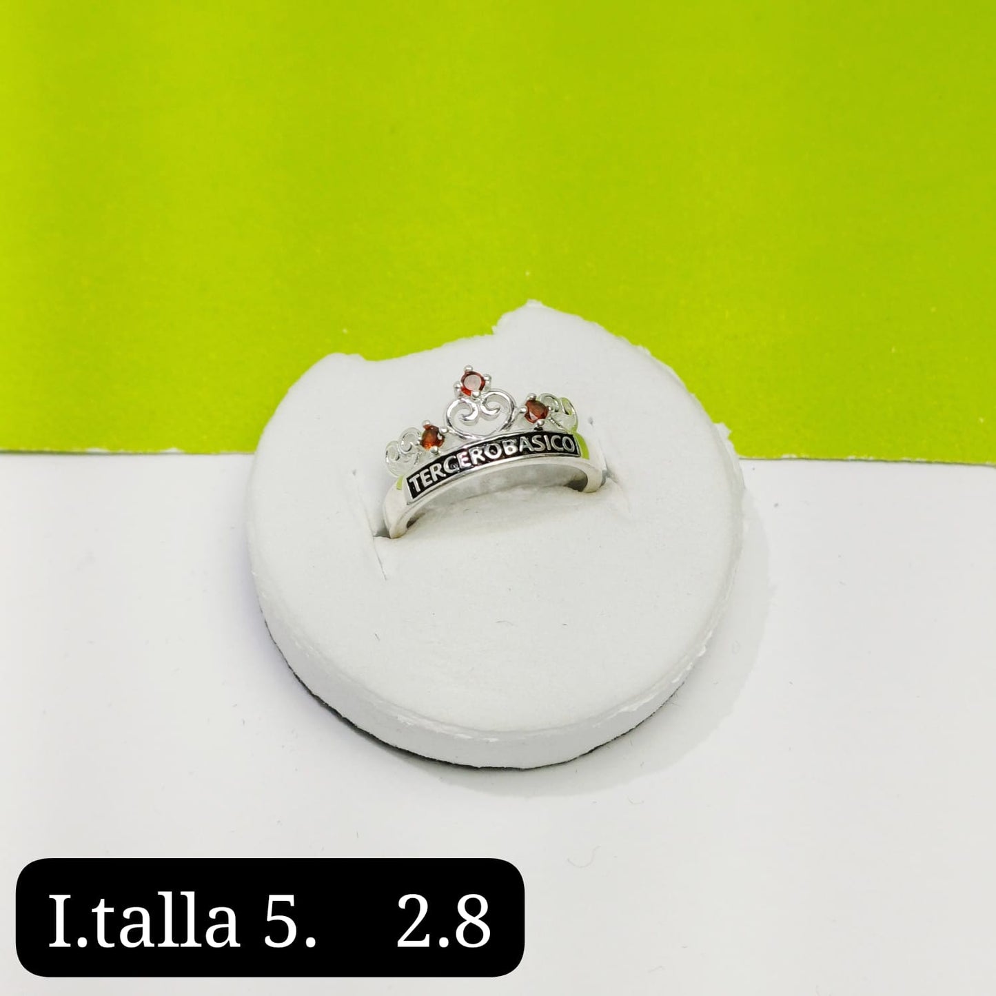 Anillo de graduación 3ro básico