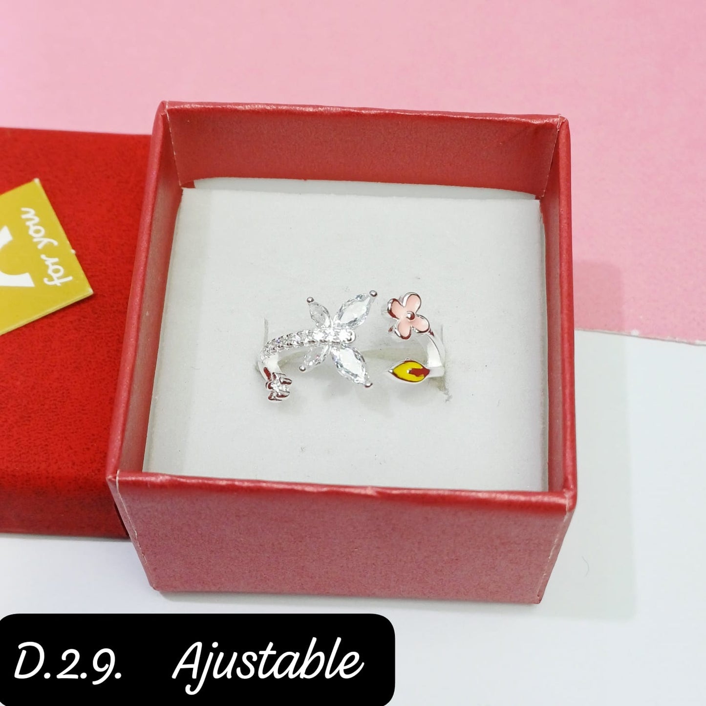 Anillo de mariposa | 7 US