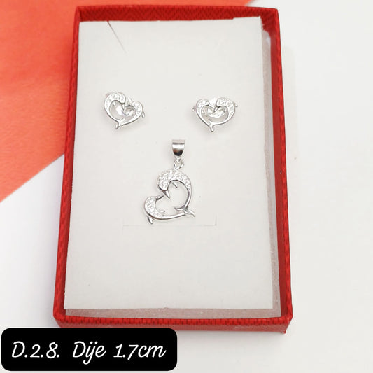 Juego de corazon delfin