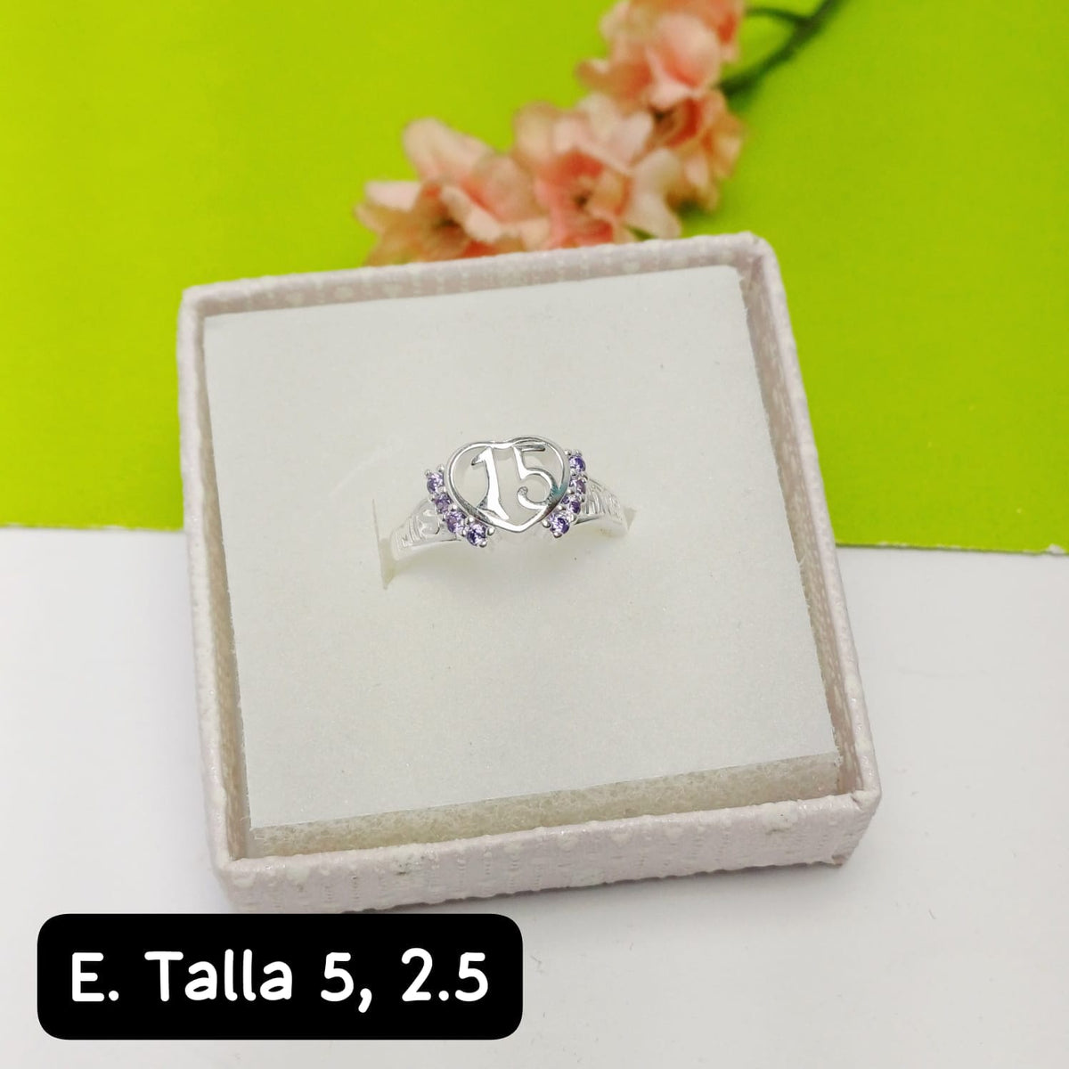 Anillo de 15 años  | 5 US
