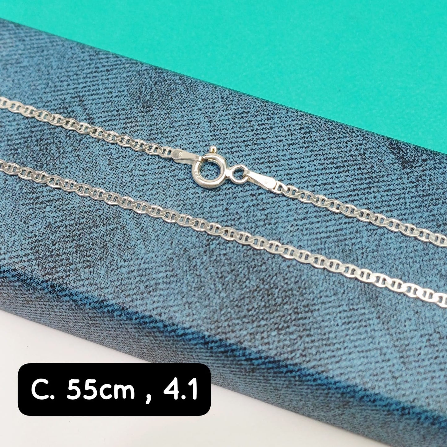 Cadena eslabón Valentino | 55 cm - 2 mm