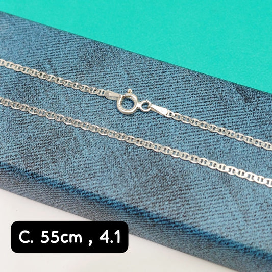 Cadena eslabón Valentino | 55 cm - 2 mm