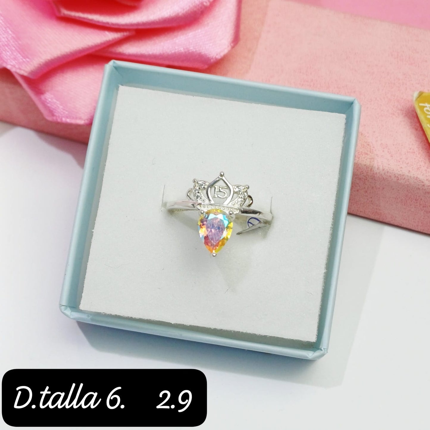 Anillo de 15 años | 6 US