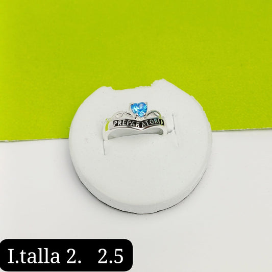 Anillo de graduación preparatoria