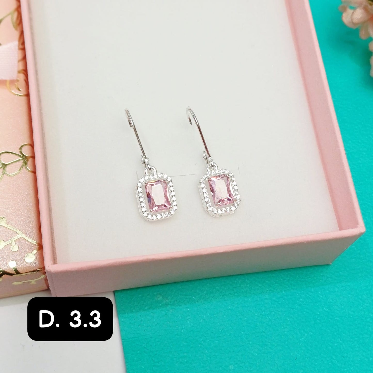 Arete de diseño rectangular