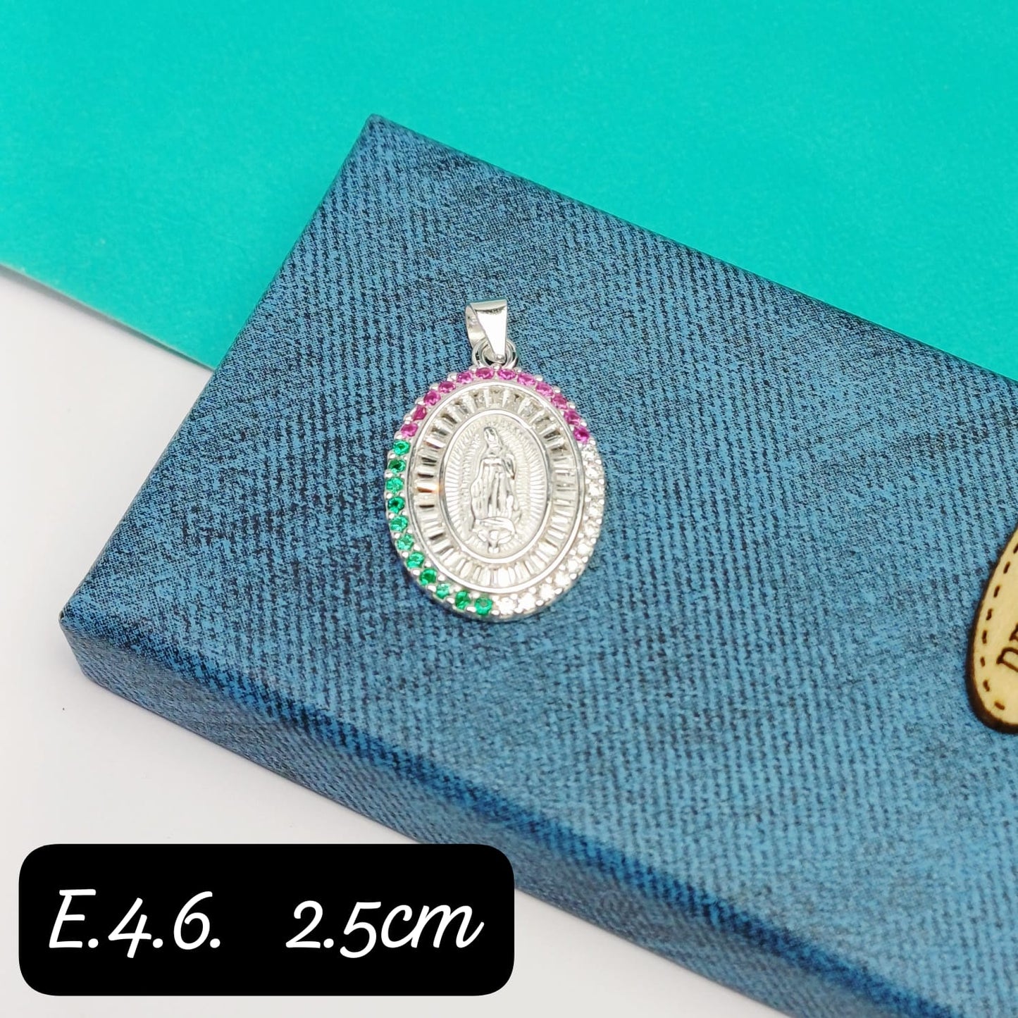 Dije de la medalla de Guadalupe