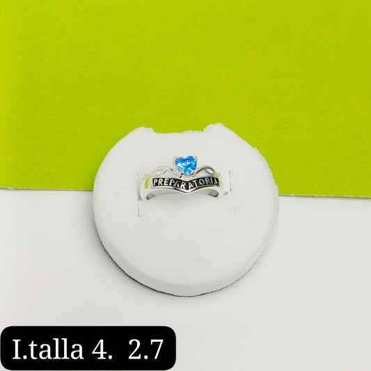 Anillo de graduación preparatoria