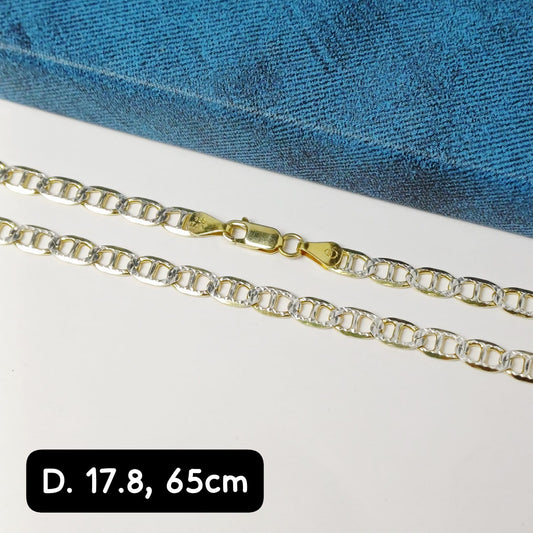 Cadena eslabón Valentino| 65 cm - 5 mm