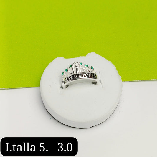 Anillo de graduación preparatoria