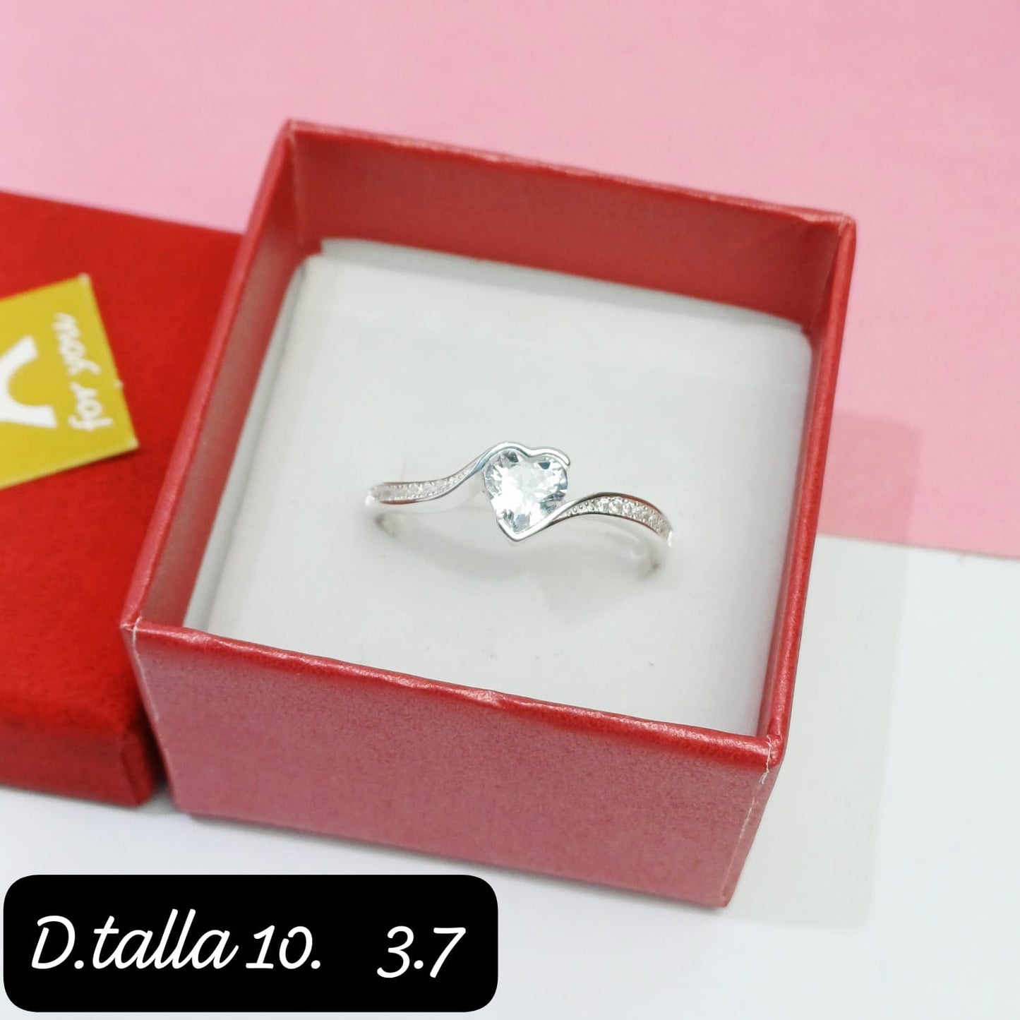 Anillo de corazón | 10 US
