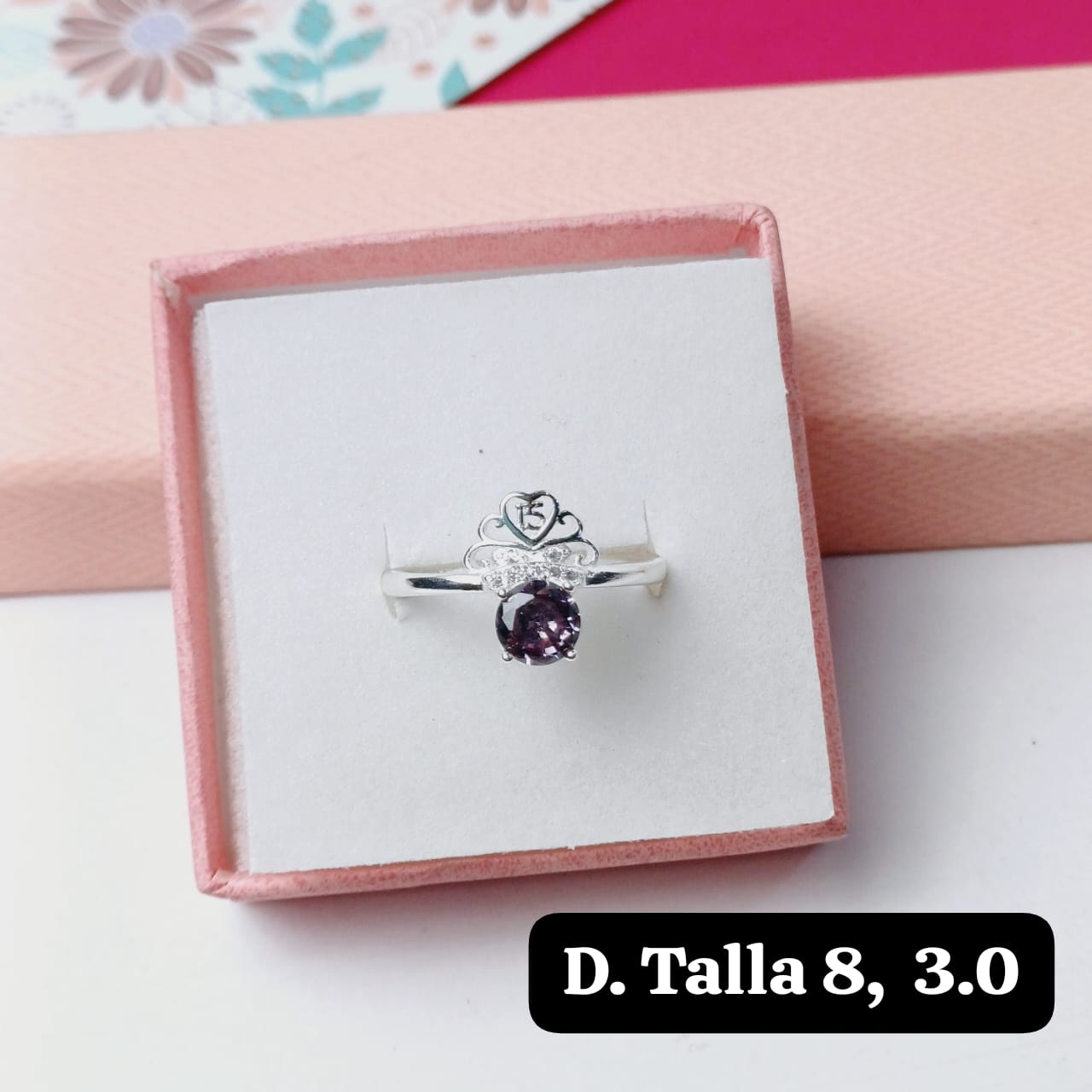 PDA72 - Anillo de 15 años | 7 US