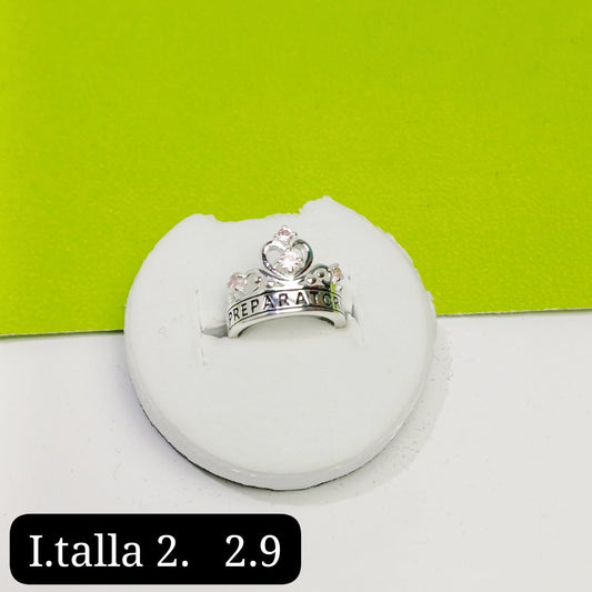 Anillo de graduación preparatoria