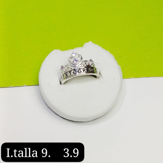 Anillo de graduación 6to grado