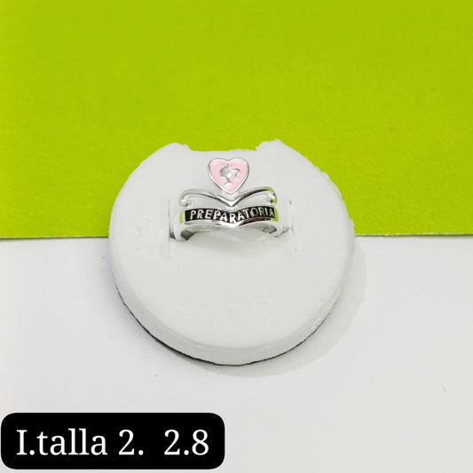 Anillo de graduación preparatoria