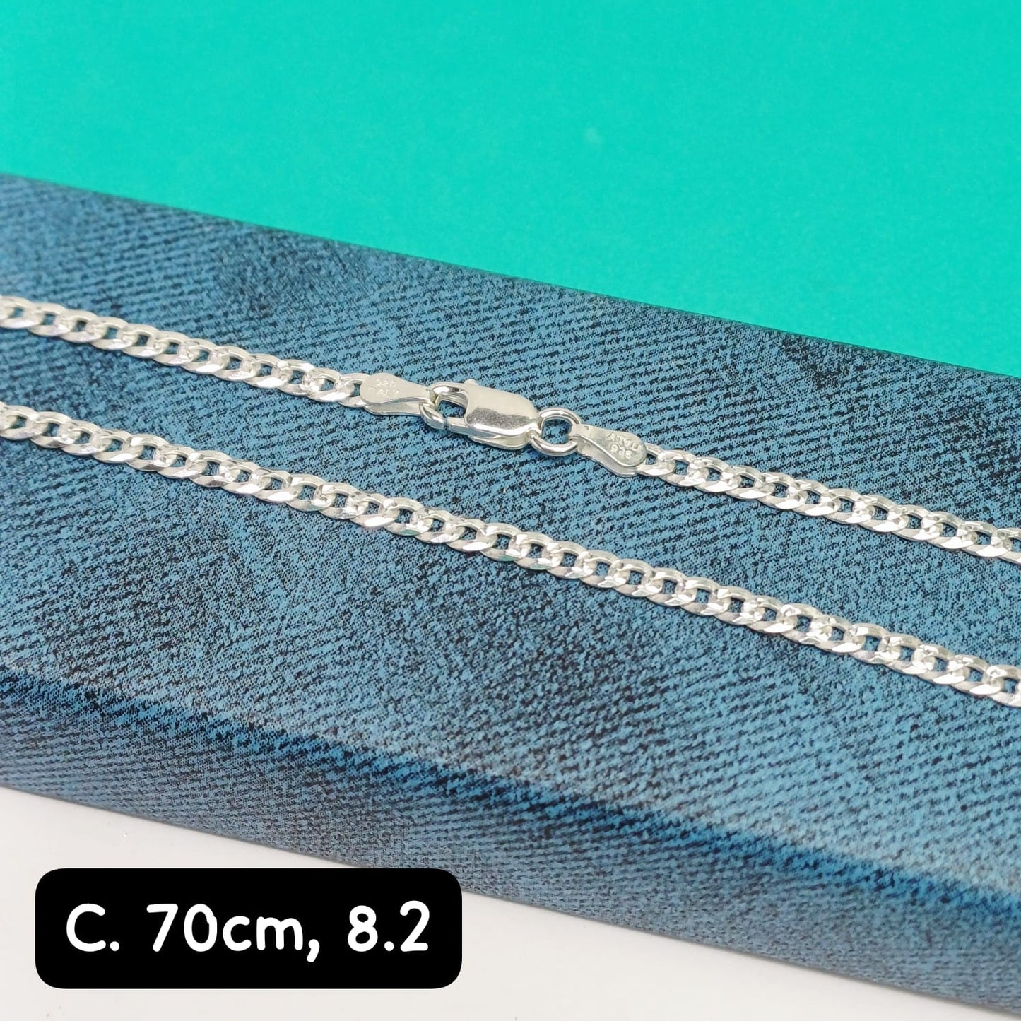 Cadena eslabón Martillado | 70 cm - 3 mm