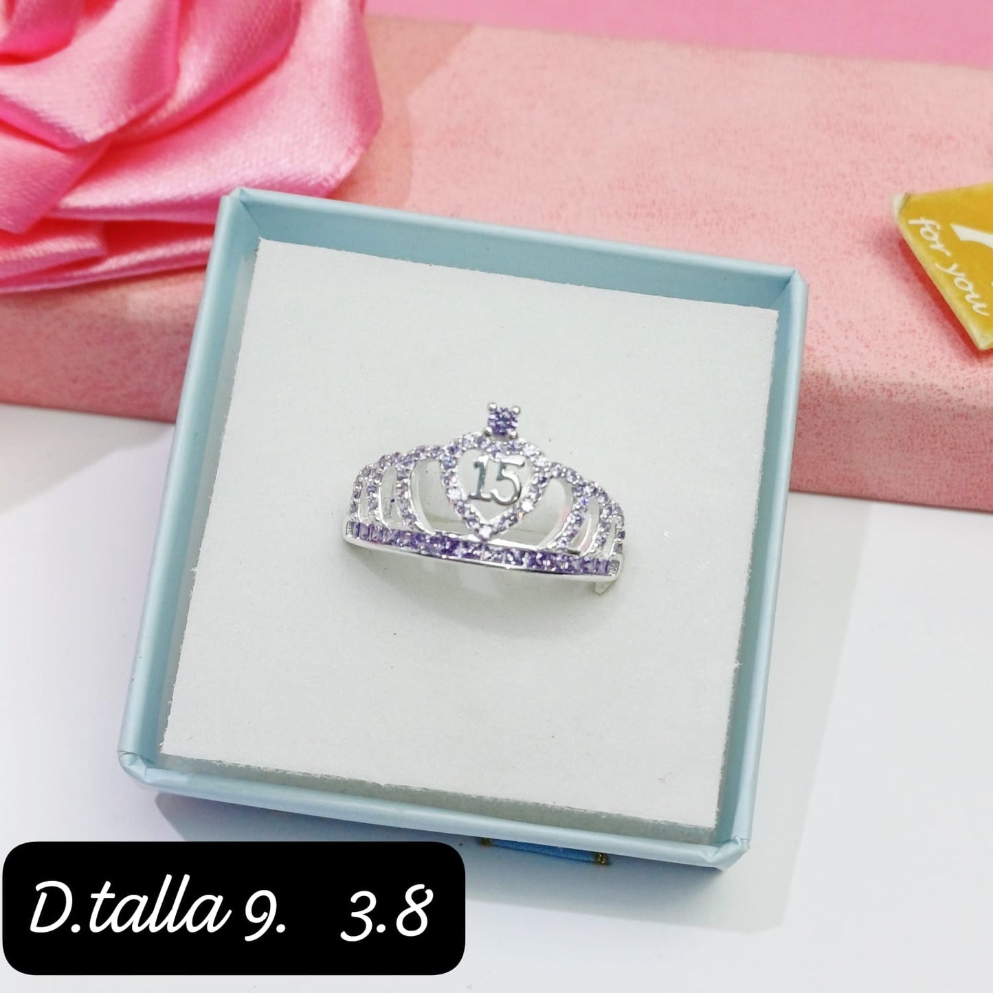 Anillo de 15 años | 9 US