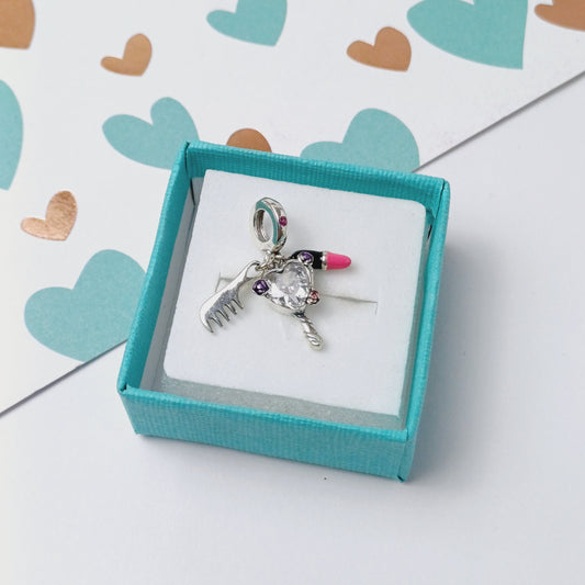 PEF92 - Dije de Espejo, labial y peine