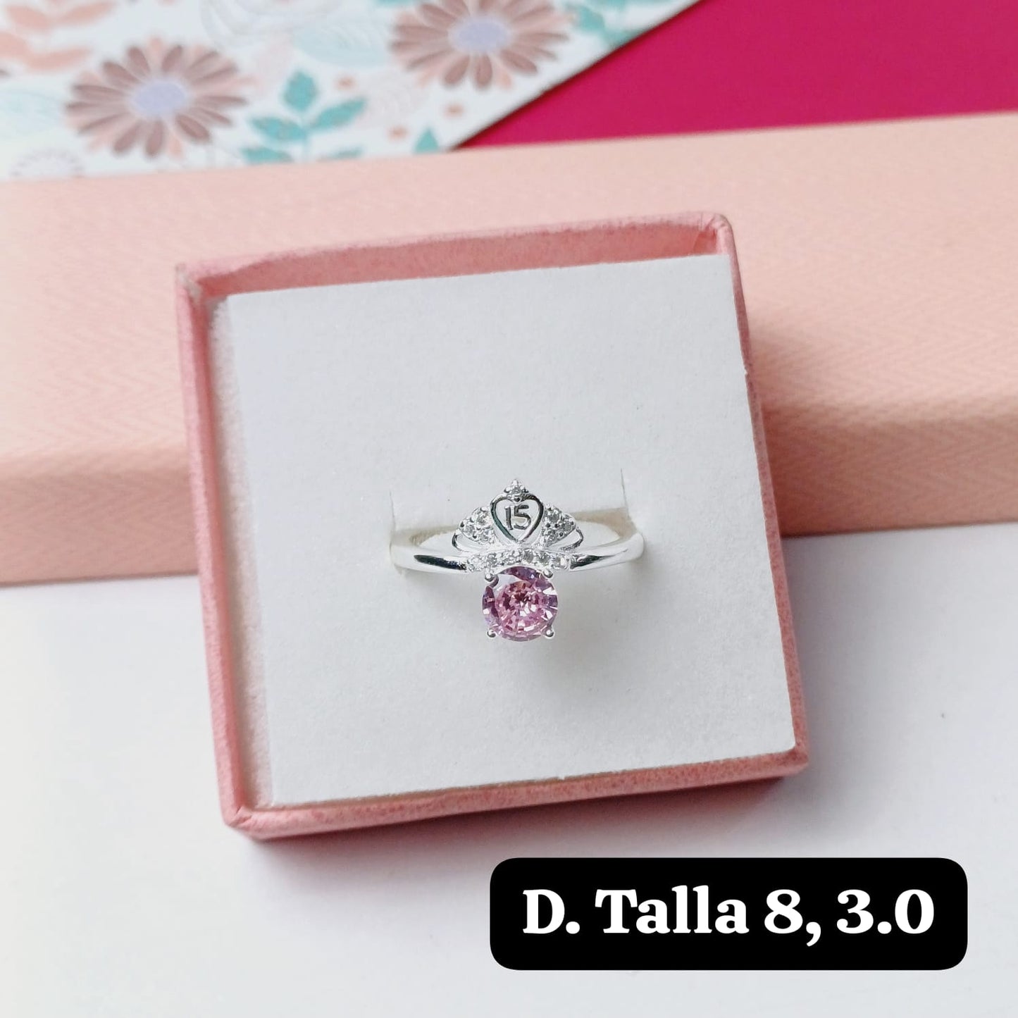 Anillo de 15 años  | 8 US
