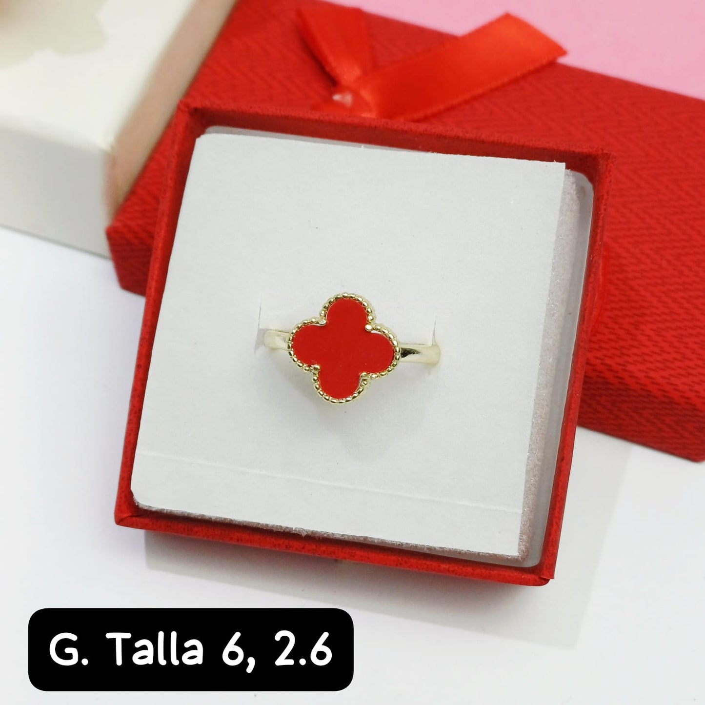 Anillo de trebol  | 6 US