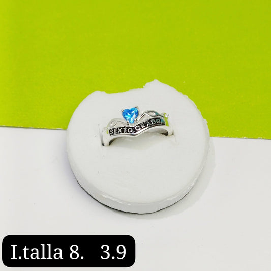 Anillo de graduación 6to grado