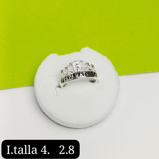 Anillo de graduación preparatoria