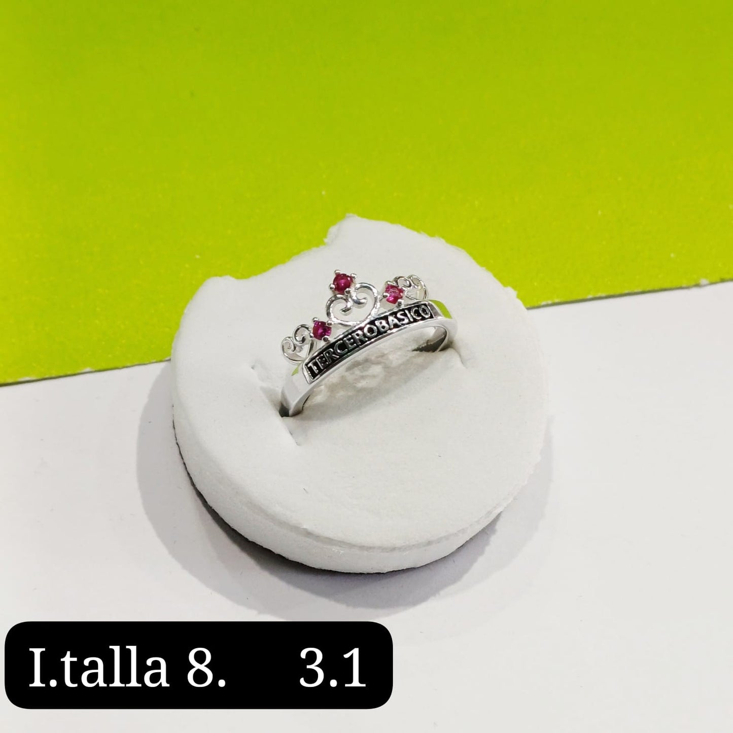 Anillo de graduación 3ro básico