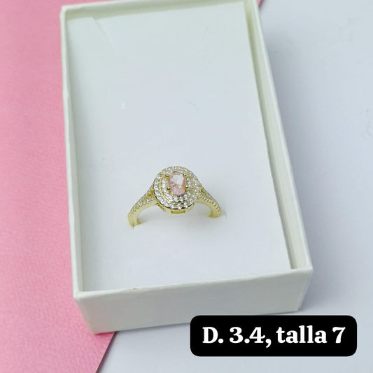 PDA82 - Anillo de promesa | 7 US
