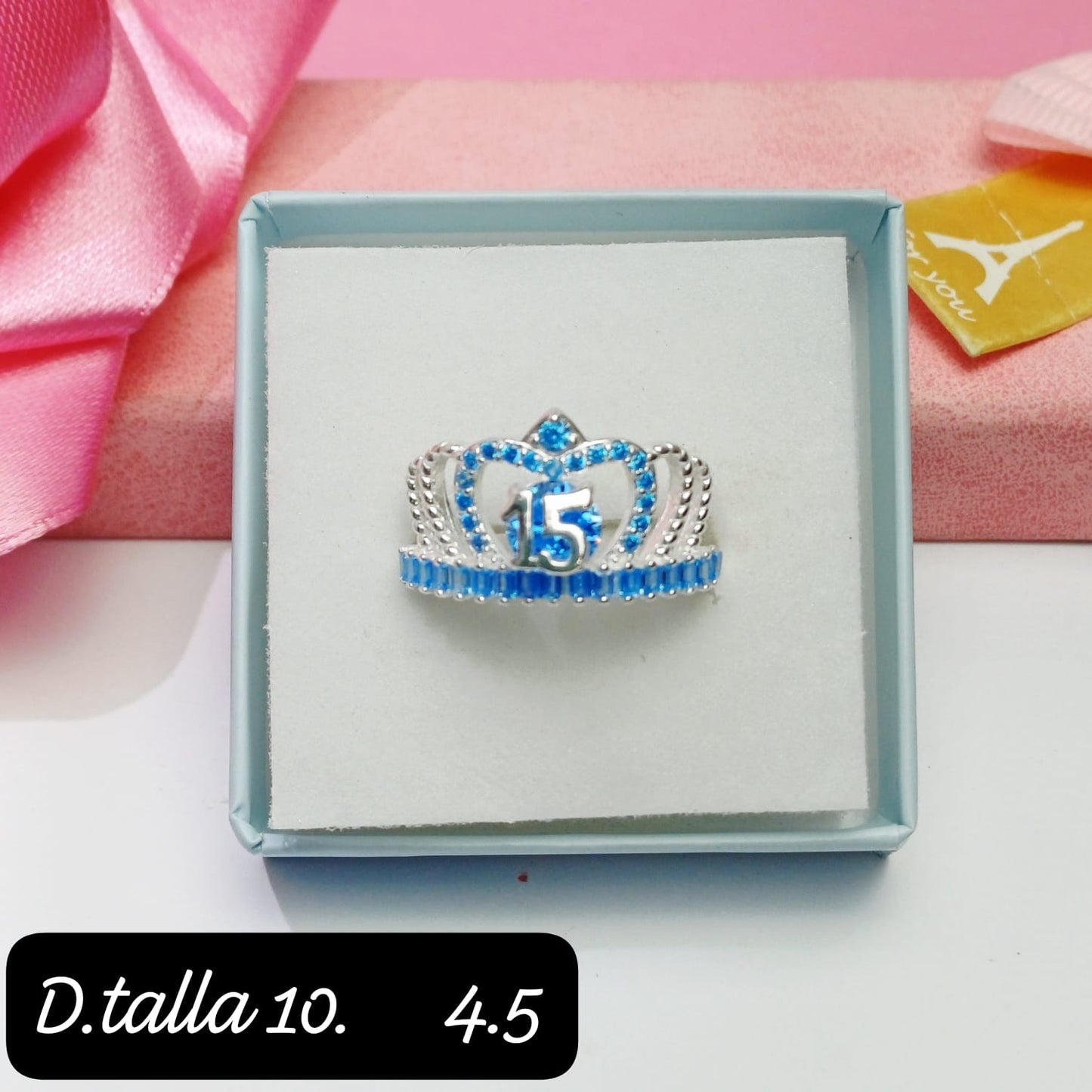 Anillo de 15 años  | 10 US