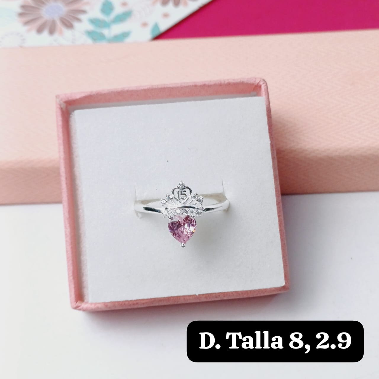 PDA70 - Anillo de 15 años | 8 US