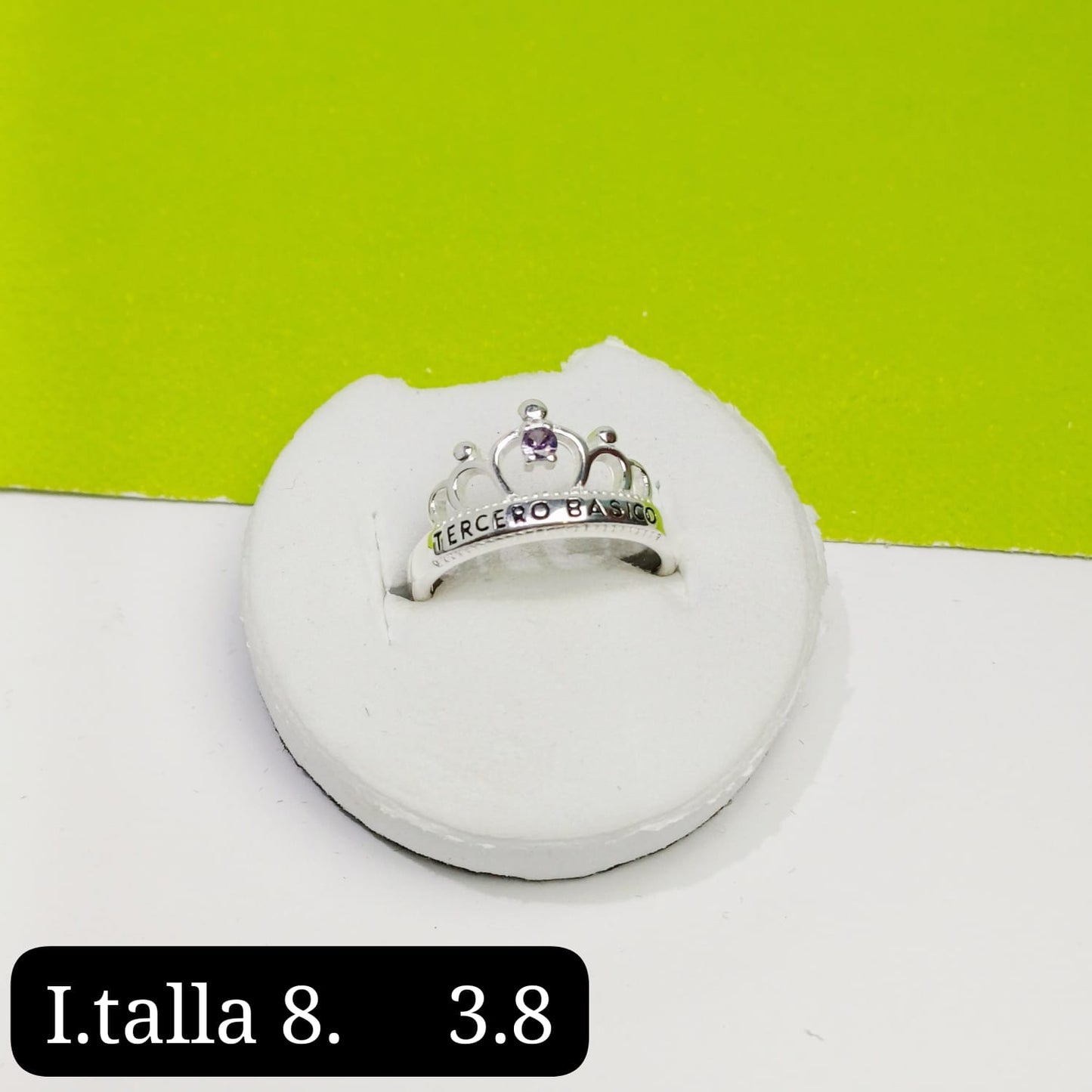 Anillo de graduación 3ro básico