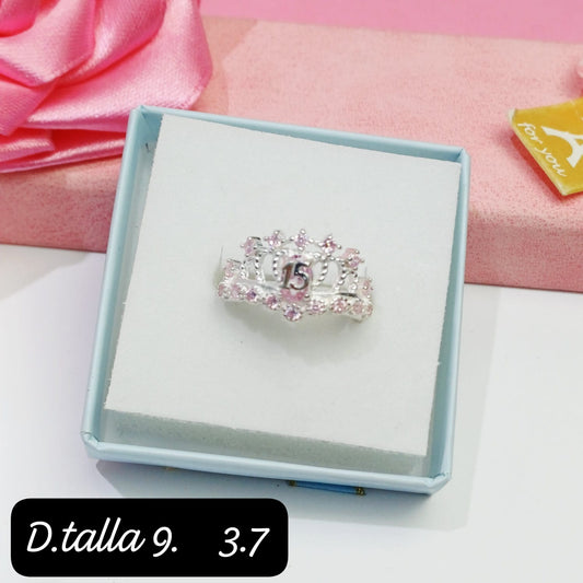 Anillo de 15 años | 9 US