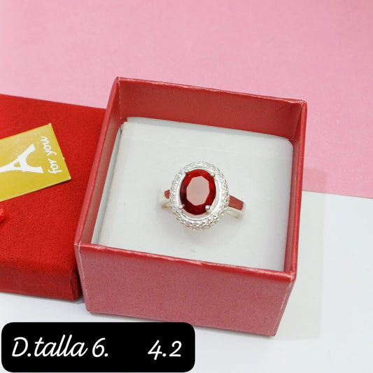 Anillo ovalado Corinto| 6 US