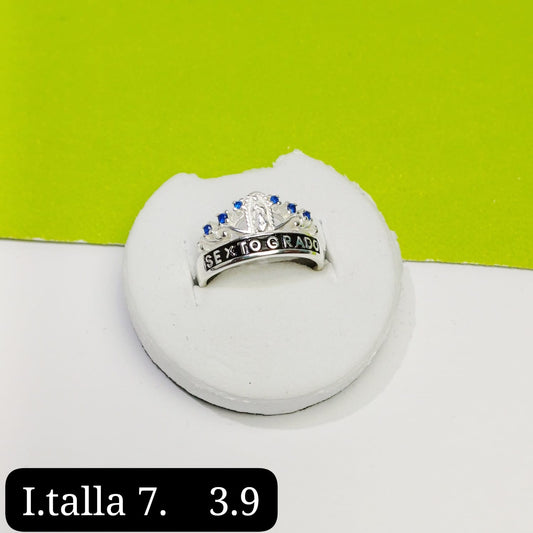 Anillo de graduación 6to grado
