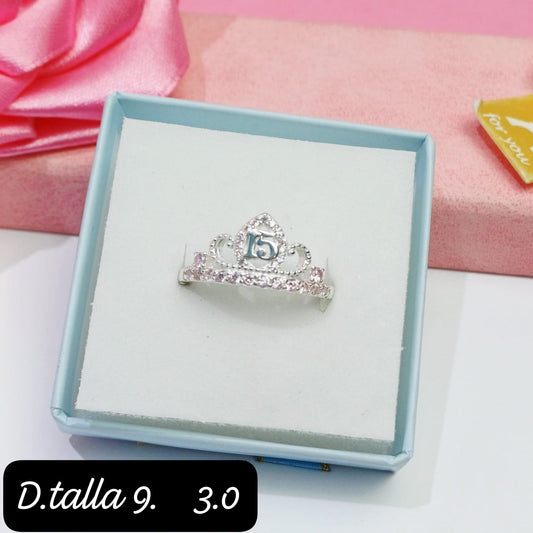 Anillo de 15 años | 9 US