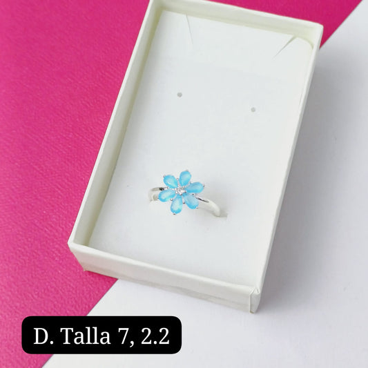 PDA48  - Anillo de flor  | 7US