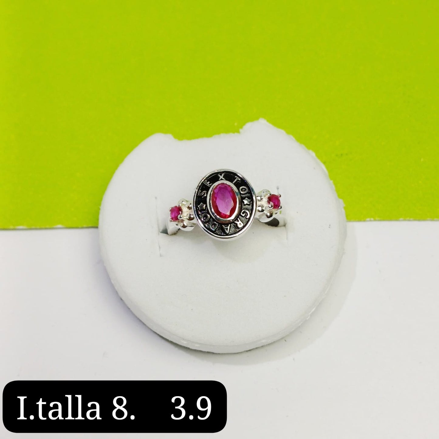 Anillo de graduación 6to grado