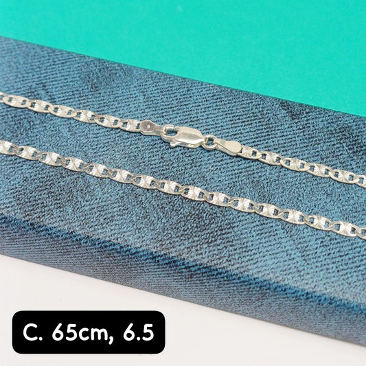 Cadena eslabón Valentino | 65 cm - 3 mm