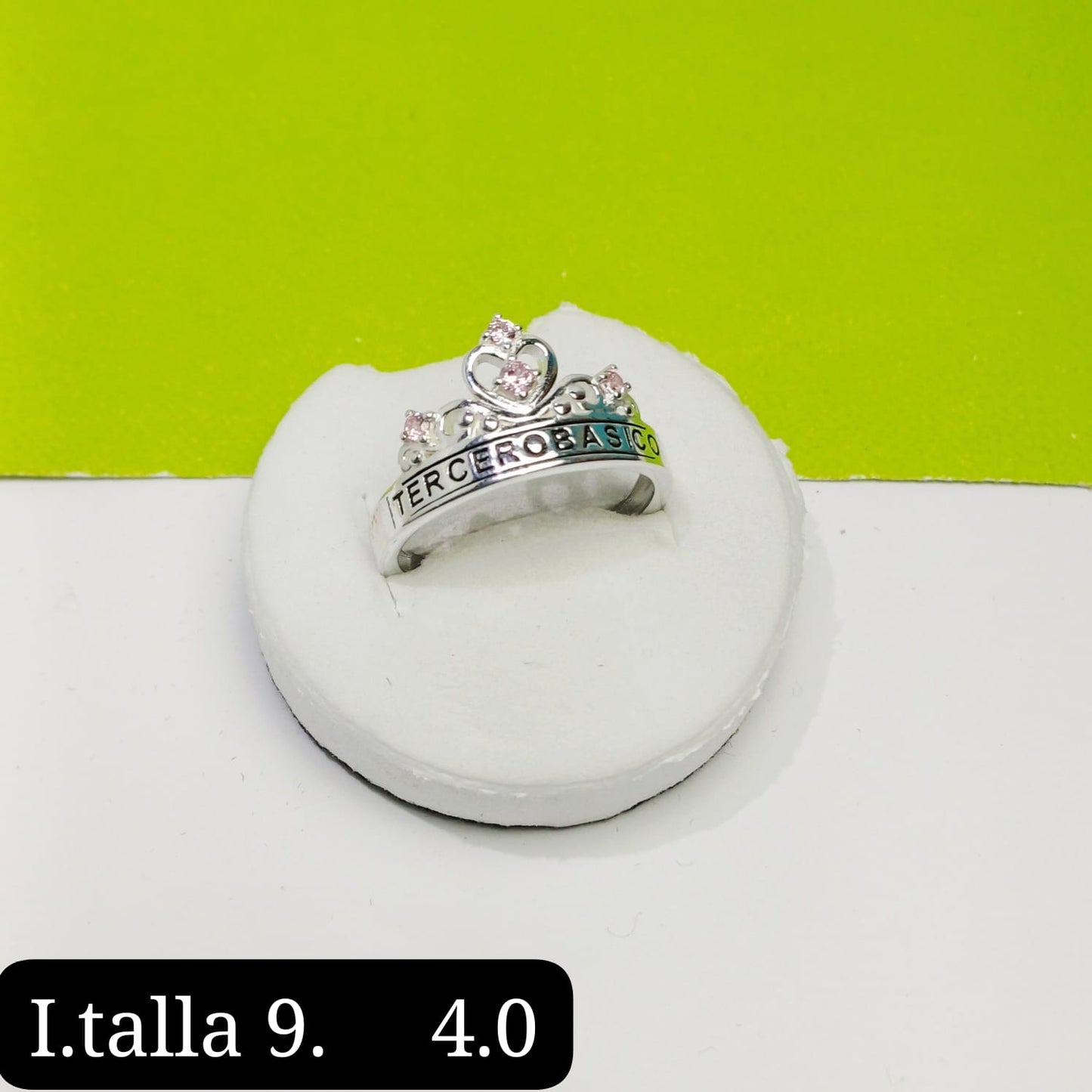 Anillo de graduación 3ro básico