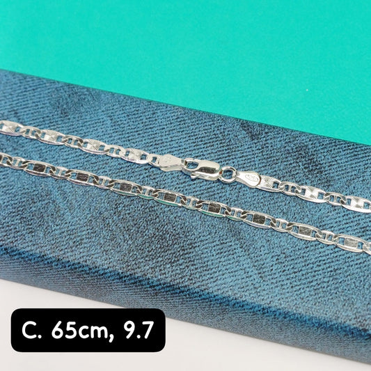 Cadena eslabón Valentino | 65 cm - 3 mm