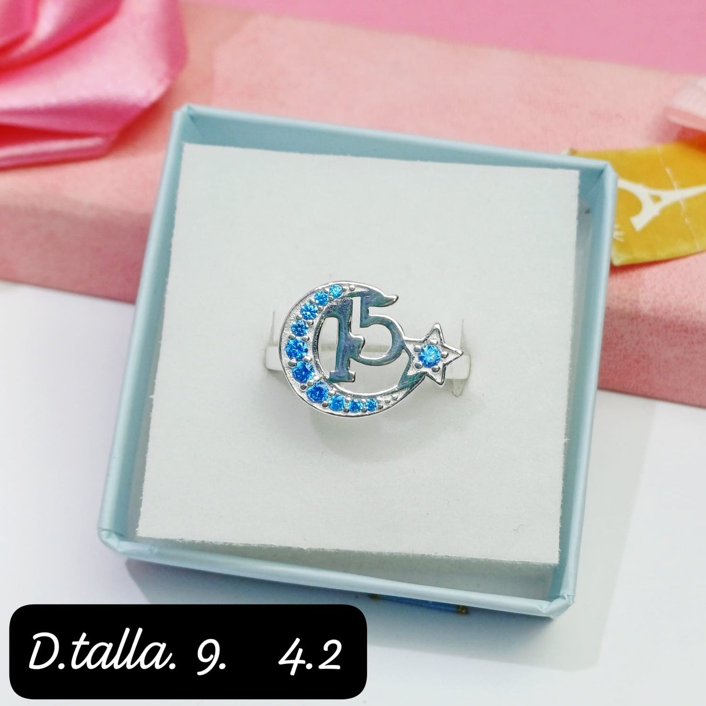Anillo de 15 años | 9 US