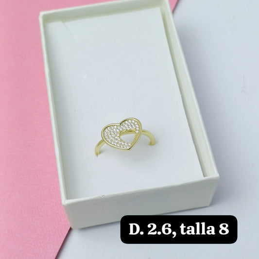 PDA60   - Anillo casual | 8 US
