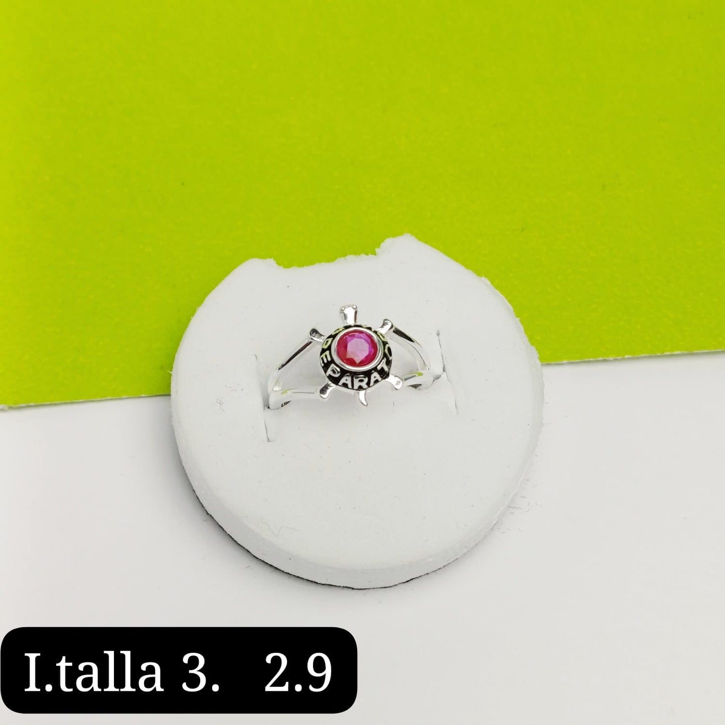 Anillo de graduación preparatoria